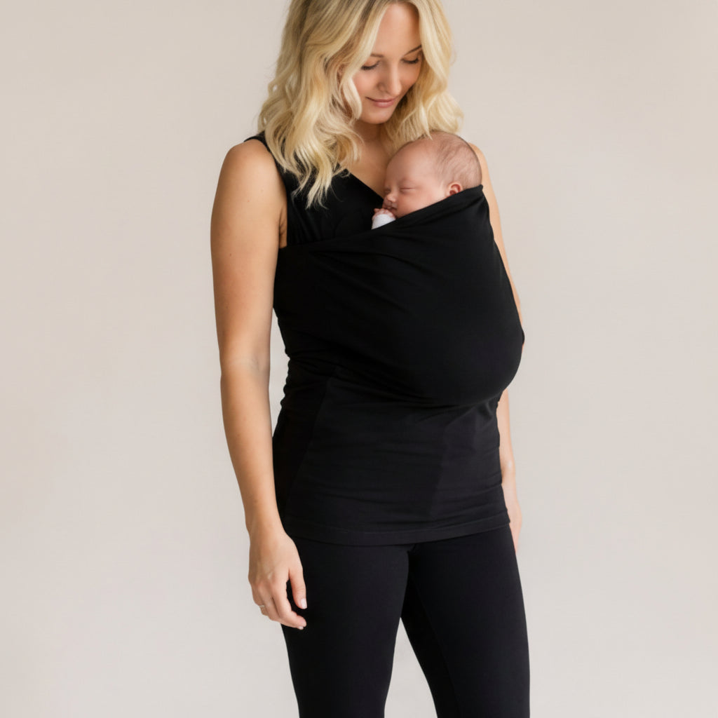 BONDWEAR – T-shirt innovant pour le portage de bébé, pour un parentalité et un allaitement sans les mains