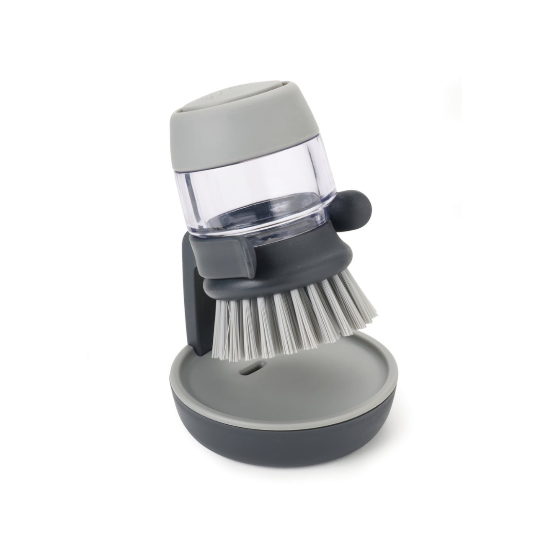 PanScrub - Brosse à vaisselle avec distributeur de liquide vaisselle