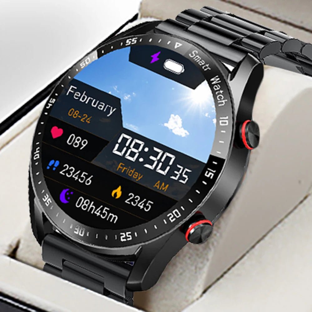 Montre Intelligente avec EKG et Moniteur de Pouls – SmartGuard