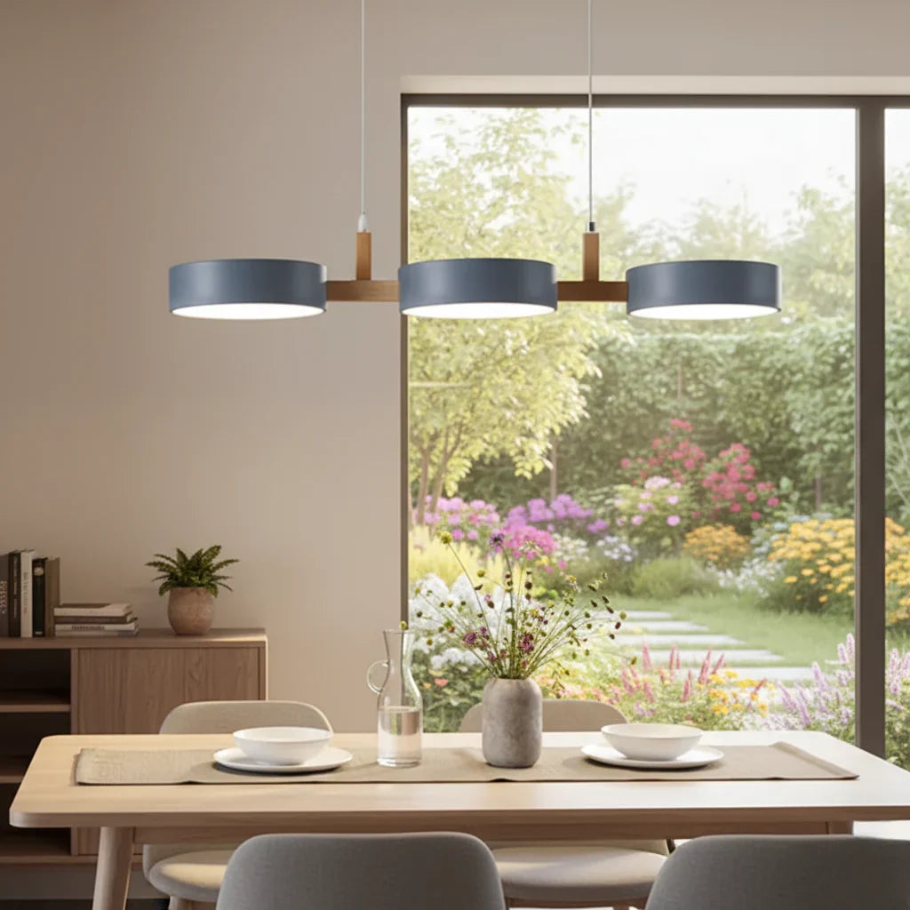 Lustre Nordique Moderne - Éclairage Suspendu Multi-Lumière pour Espaces de Salle à Manger et Cuisine