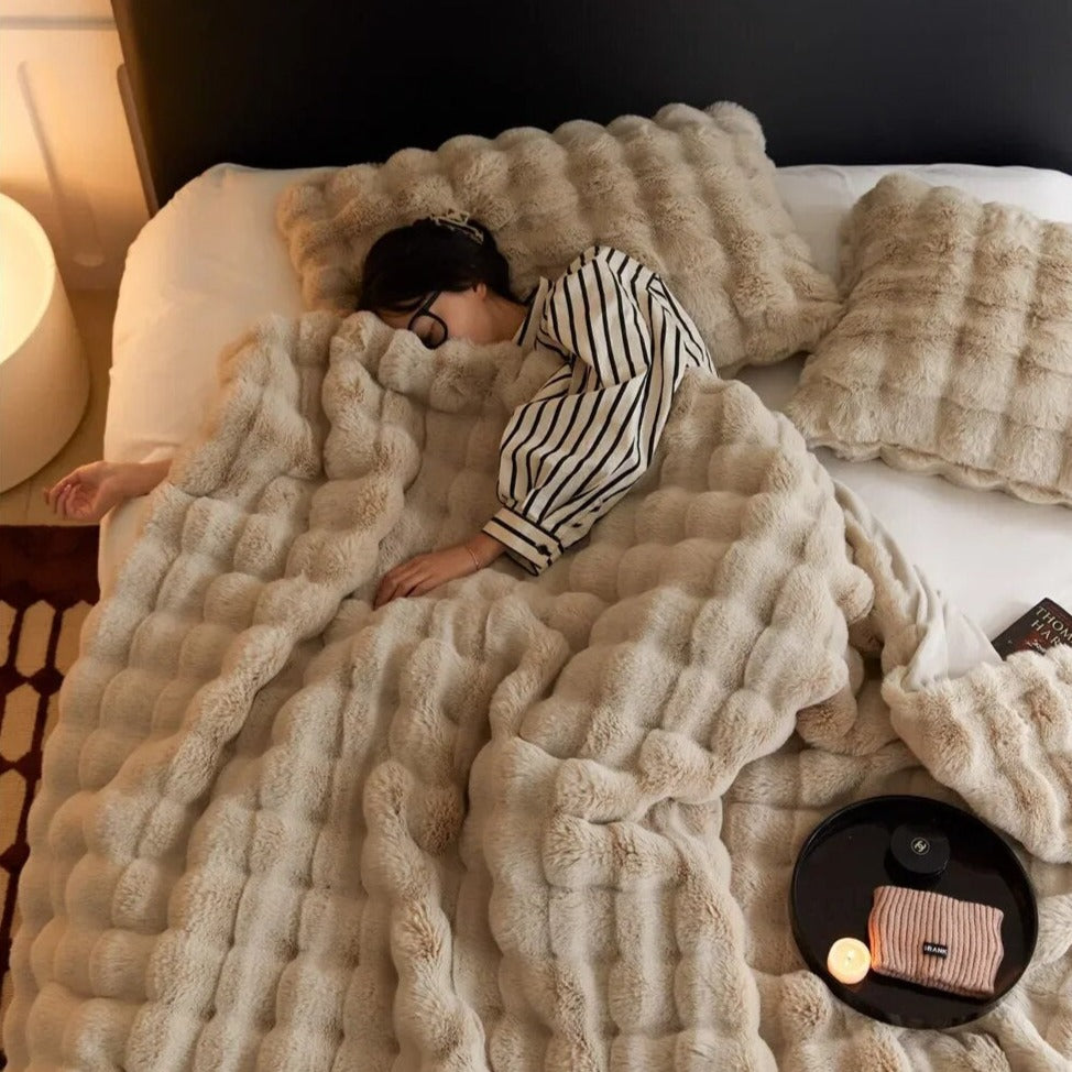 CozyDecke™ | Doux & Chaud | Élégant & Facile à Entretenir | Parfait pour Toutes les Saisons