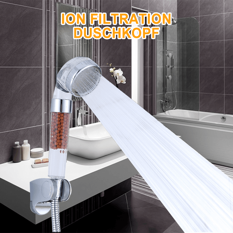 Douchette Premium avec filtre à ions, économique en eau et avec pression d'eau réglable