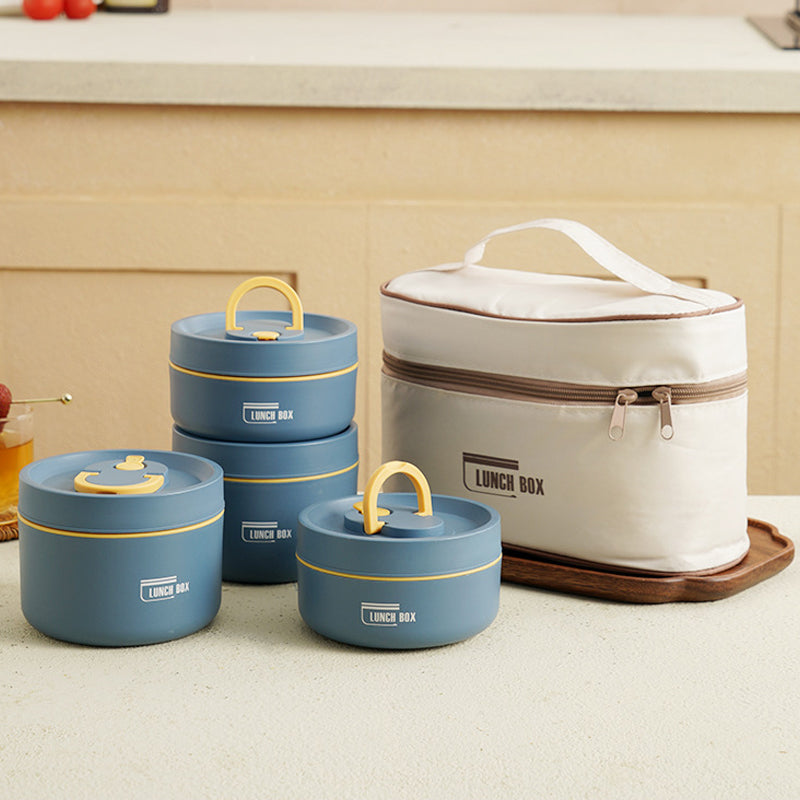 Boîte à Déjeuner Isolée à Plusieurs Couches avec Sac de Transport GRATUIT - ThermoBox
