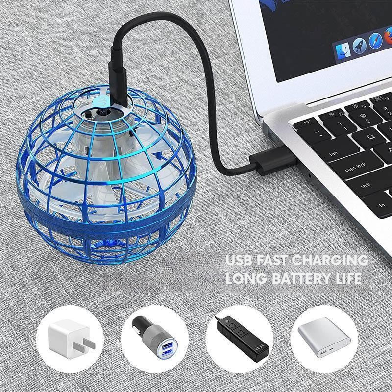 Balle volante lumineuse pour des jeux amusants et interactifs