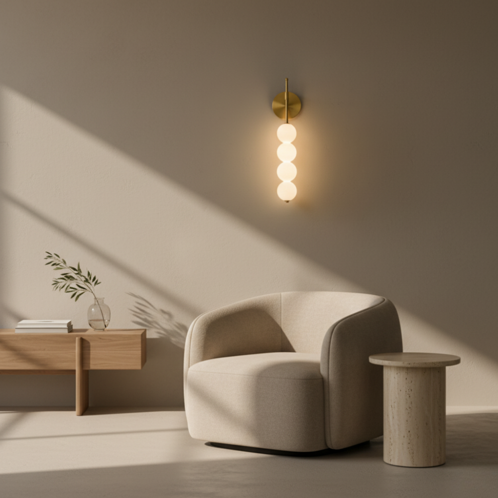 Applique Murale Élégante Minimaliste - Éclairage Intérieur LED Chaud pour Maisons Modernes