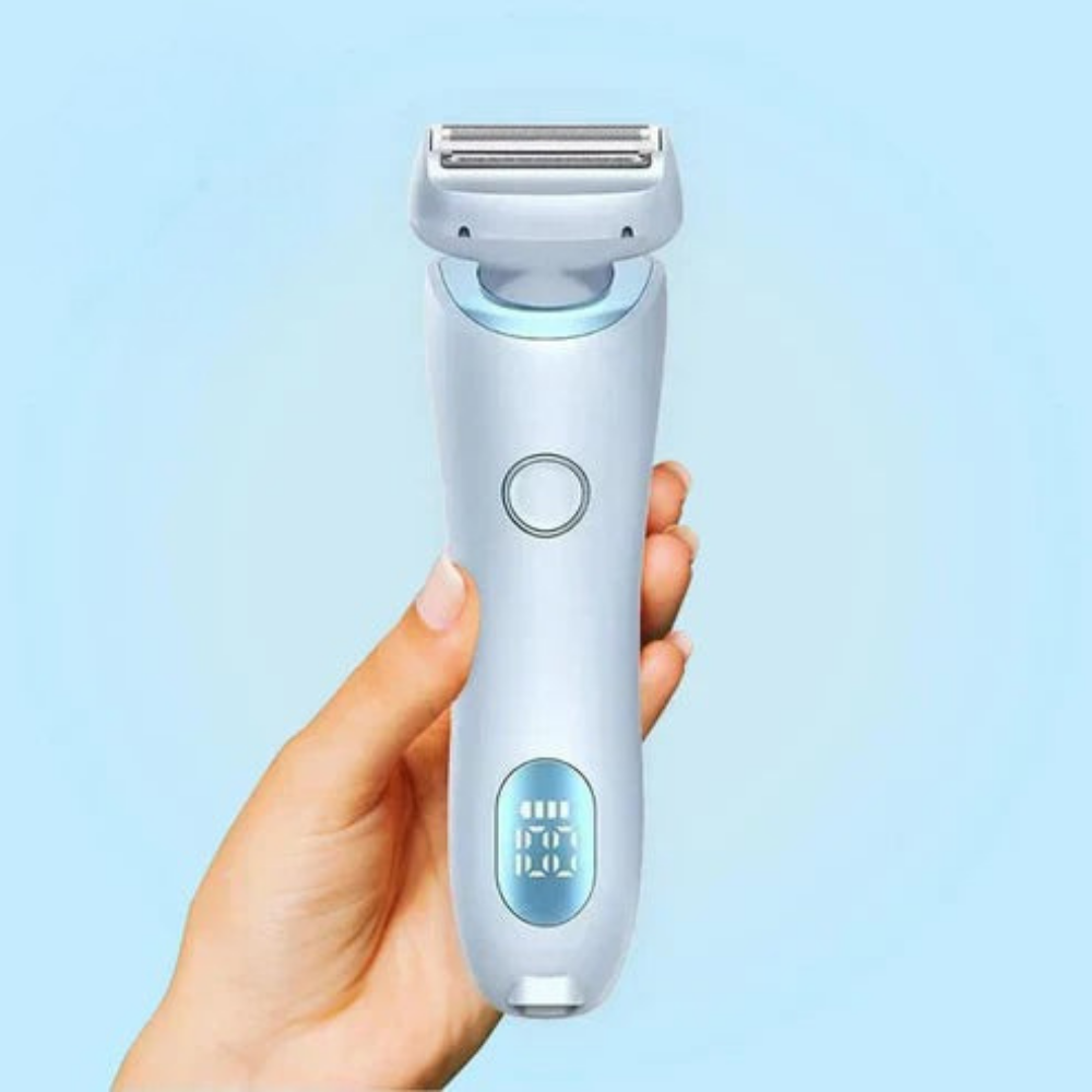 GleitSanft | Rasoir Électrique Étanche pour Peau Sensible