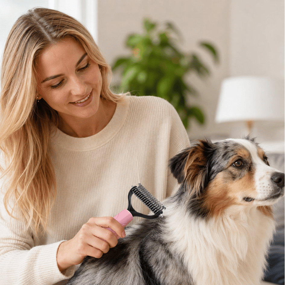 FURVEX – Peigne de toilettage pour sous-poil pour des pelages sains et sans nœuds