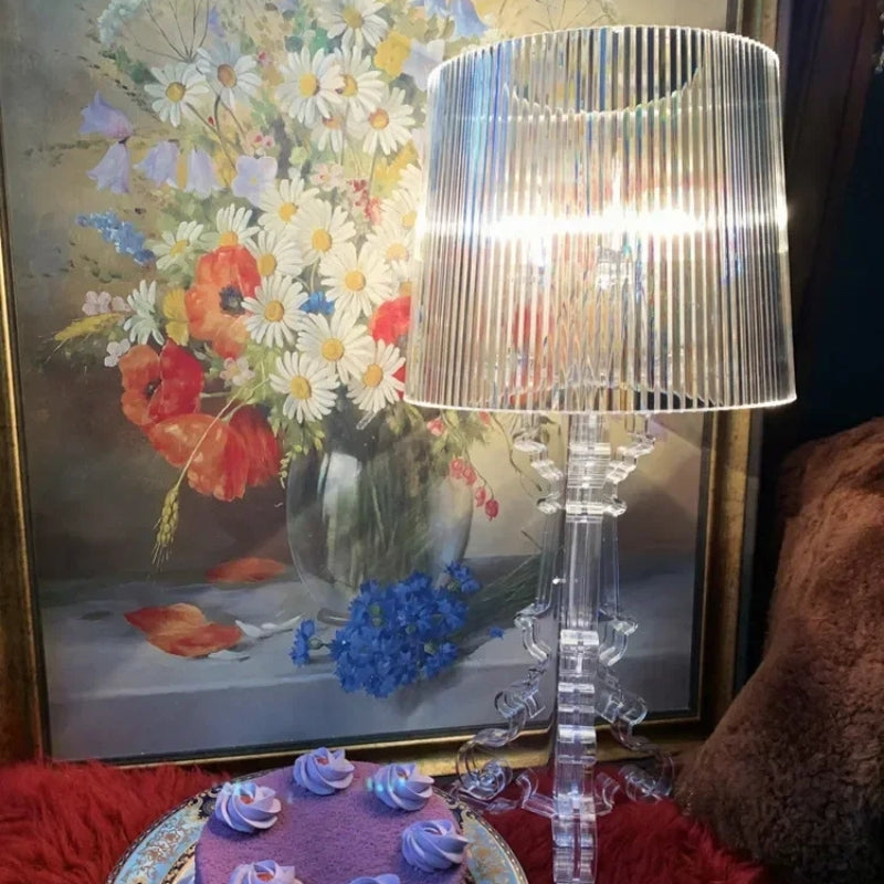 Lampe de chevet en acrylique