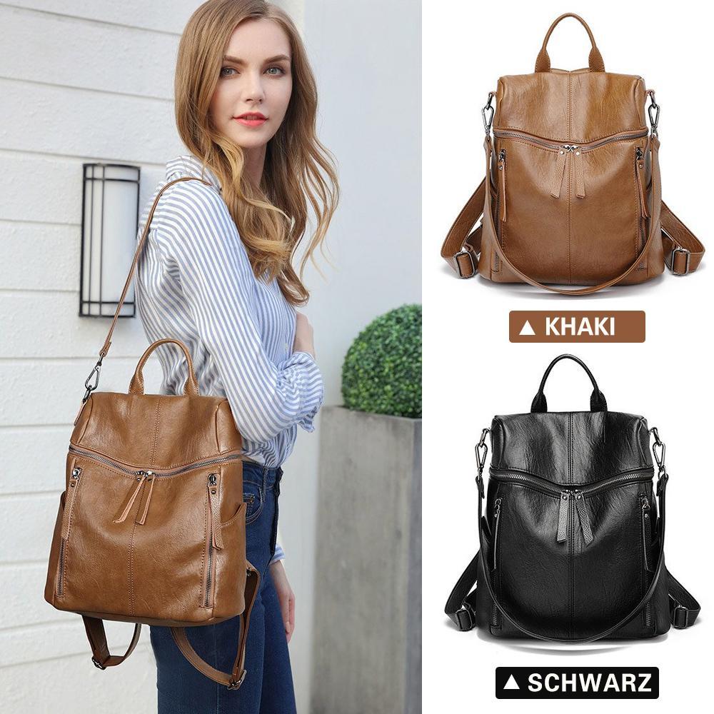Sac à dos grande capacité - Cuir véritable