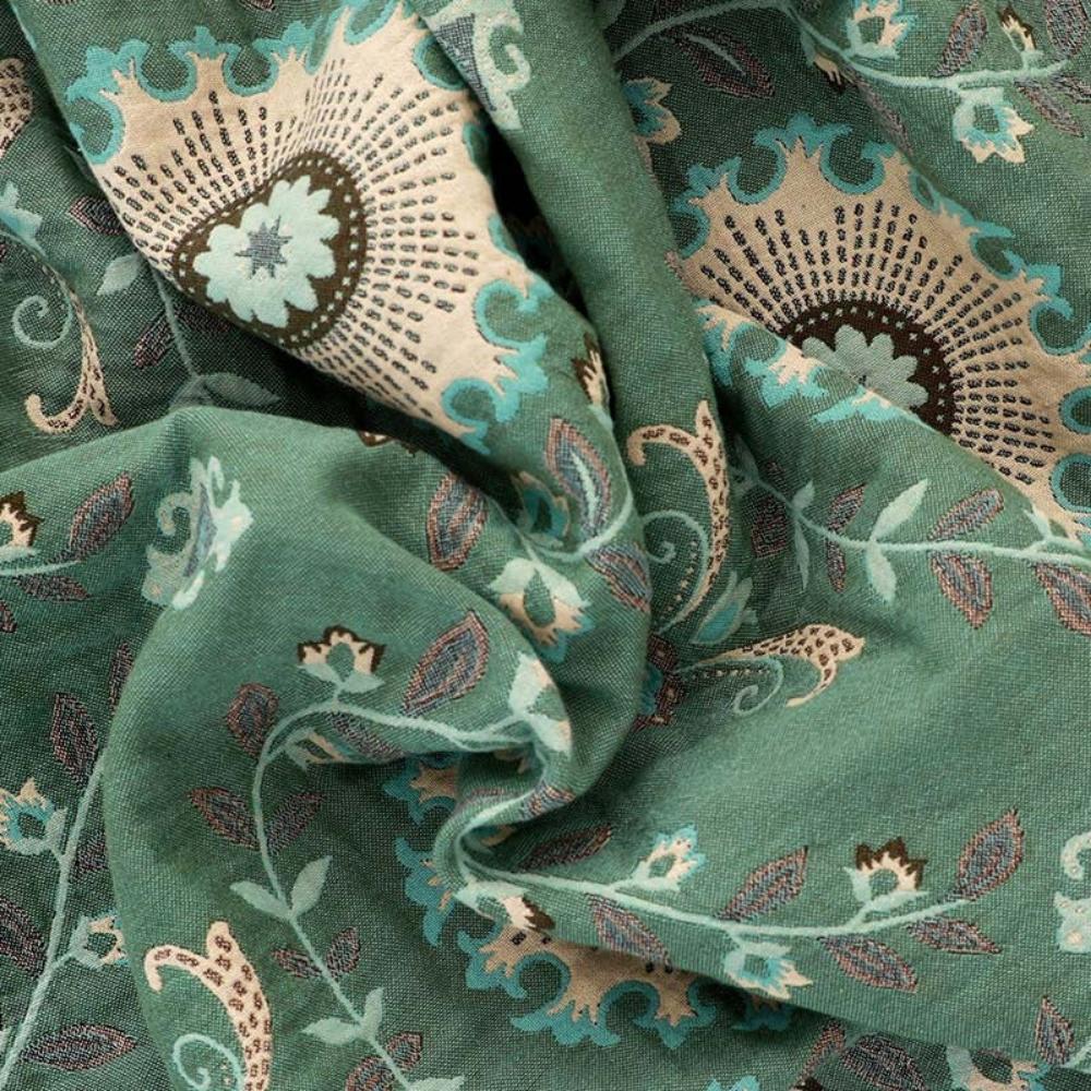 Couverture en Coton Réversible Mandala Rétro