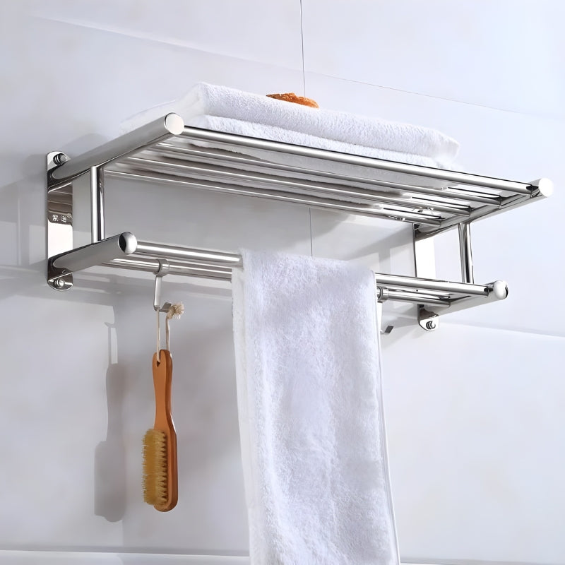 Porte-serviettes en acier inoxydable élégant - AeroRack