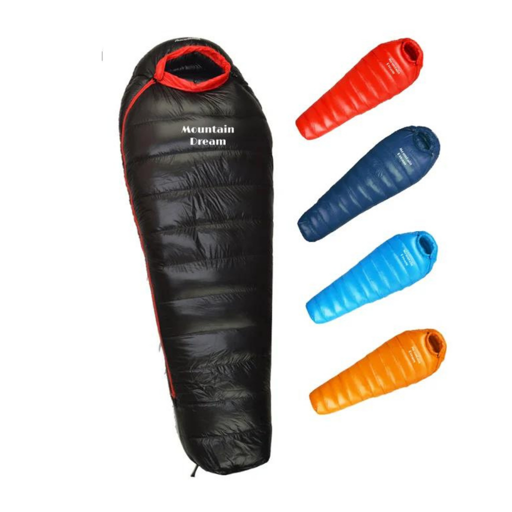 ArcticNest Sac de Couchage d'Hiver – Sac de Couchage en Duvet -20°C pour Froid Extrême, Léger & Imperméable