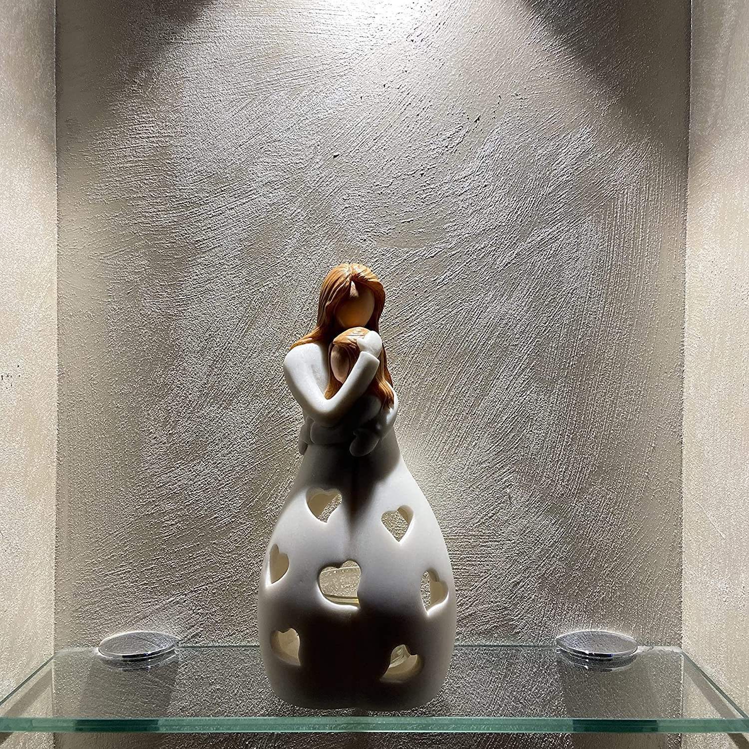 Lampe de Table en Forme de Cœur Symbole d'Amour Éternel