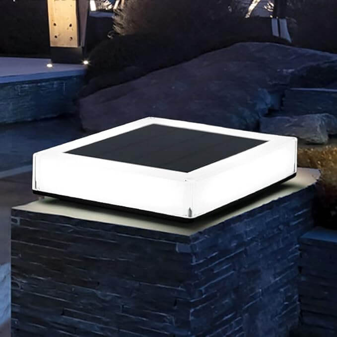Lampe Solaire LED Moderne pour Extérieur - Durable