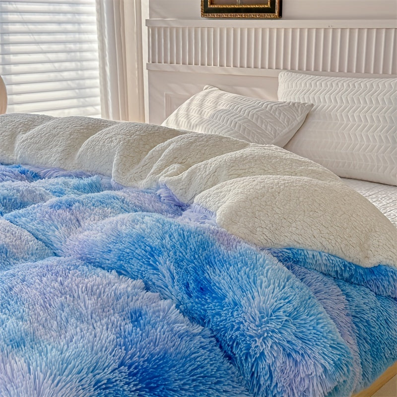 Couverture en peau de mouton prête pour l'hiver