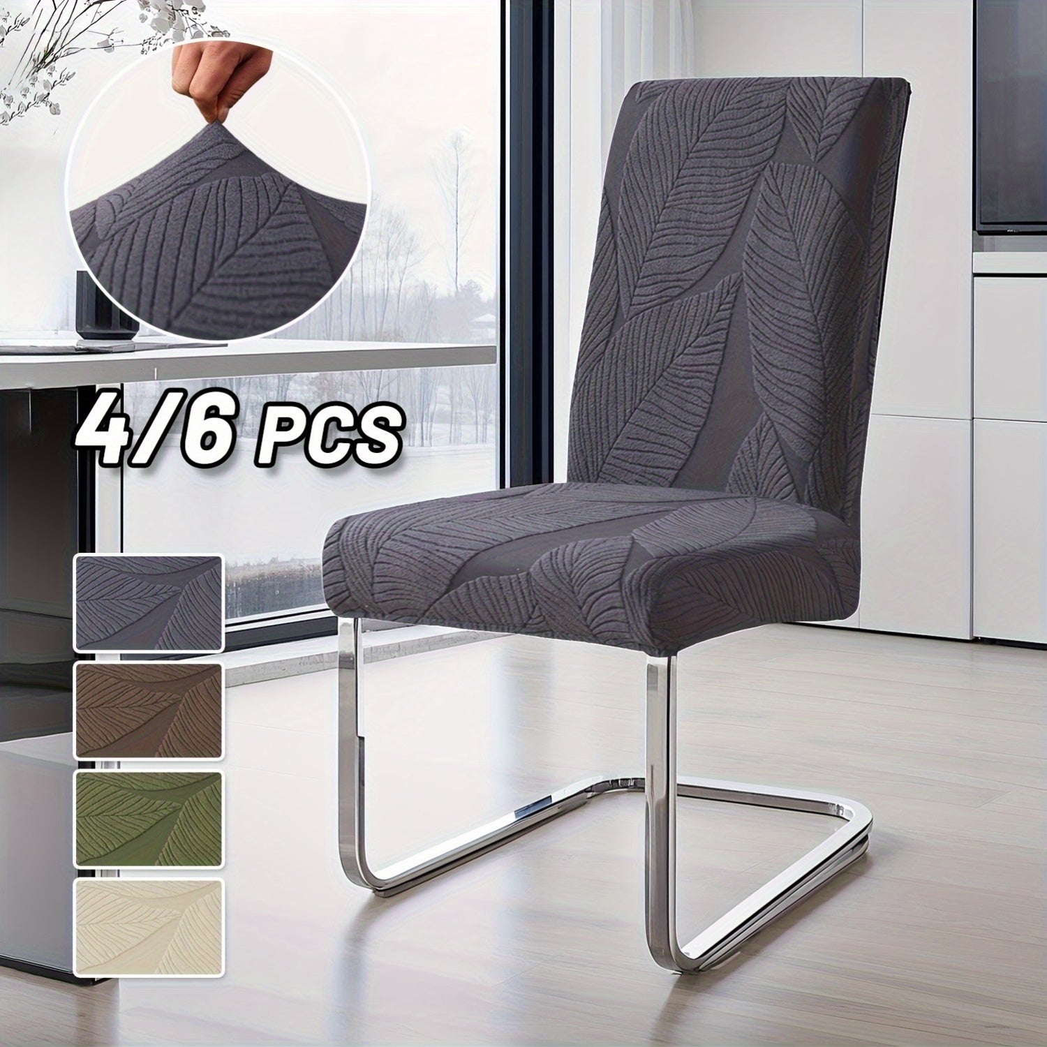 LEAFFIT – Protection Décorative pour un Renouvellement Facile des Chaises