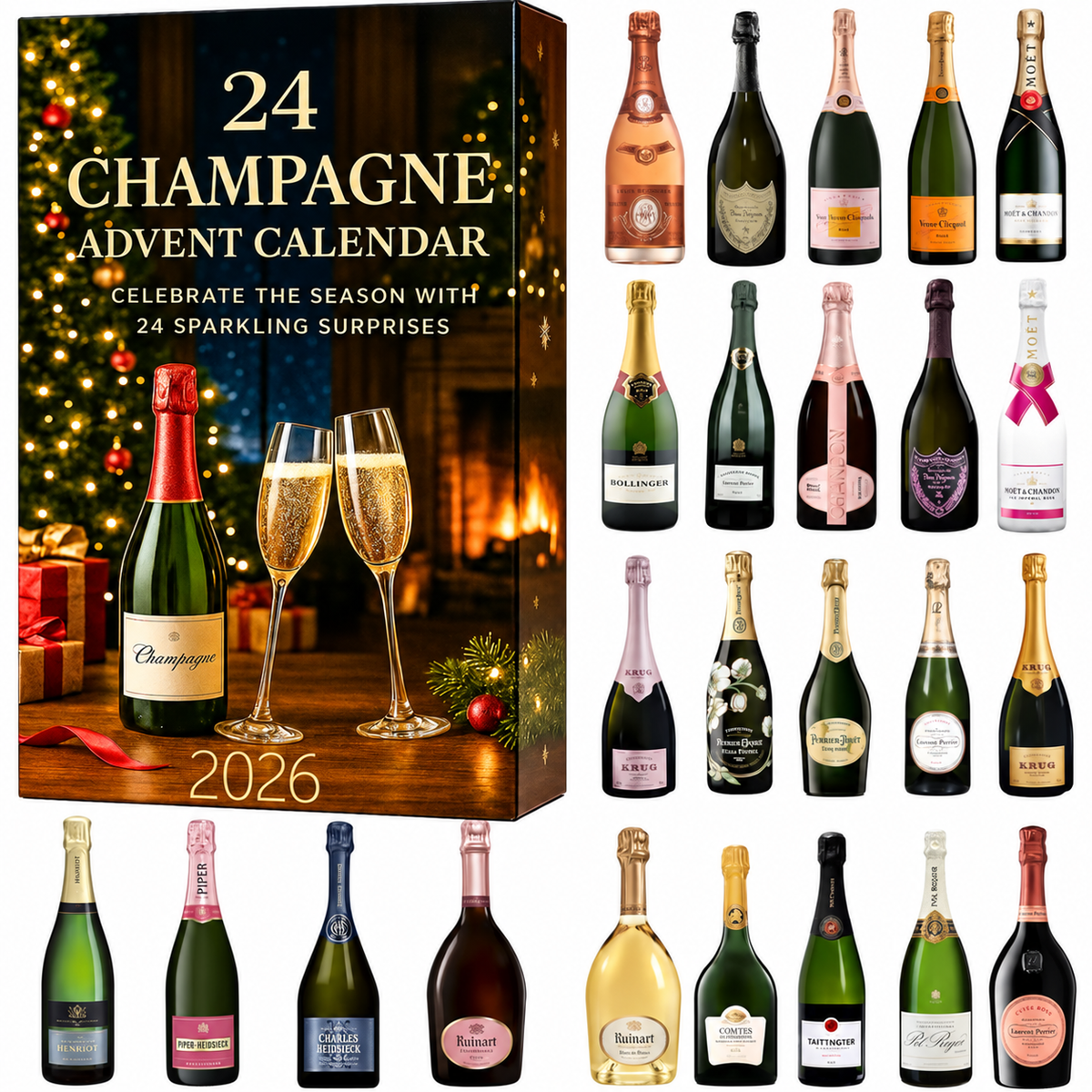 Calendrier de l'Avent Champagne Countdown 2026