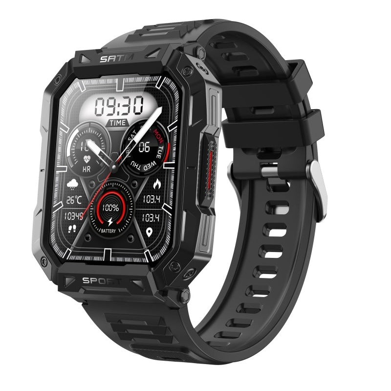 Skanto | Glycémie Tension artérielle Oxygène sanguin Moniteur de sommeil Montre intelligente étanche
