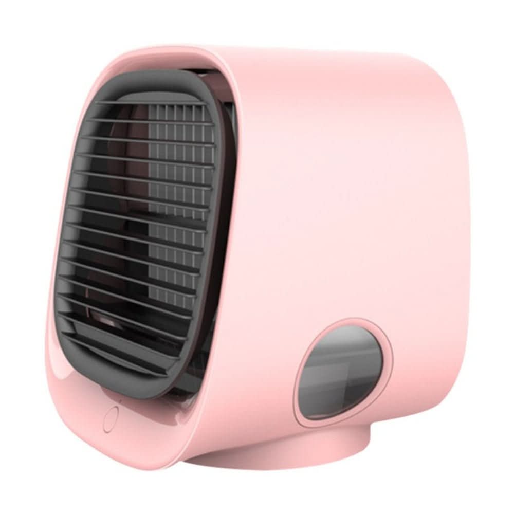 Mini climatiseur 2-en-1 avec humidificateur et lampe LED – alimentation USB