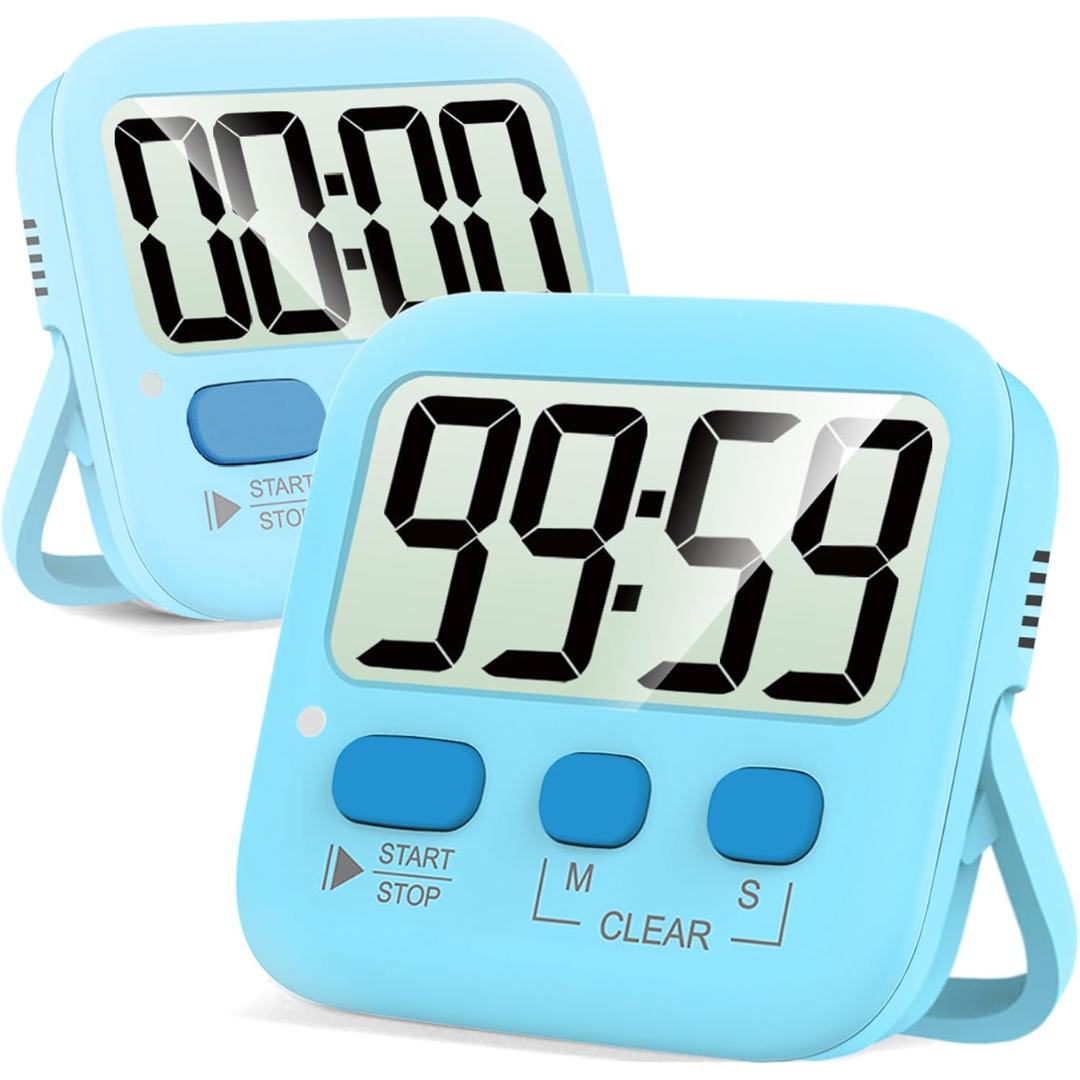 Pack de 2 Minuteries Numériques - KitchenTick