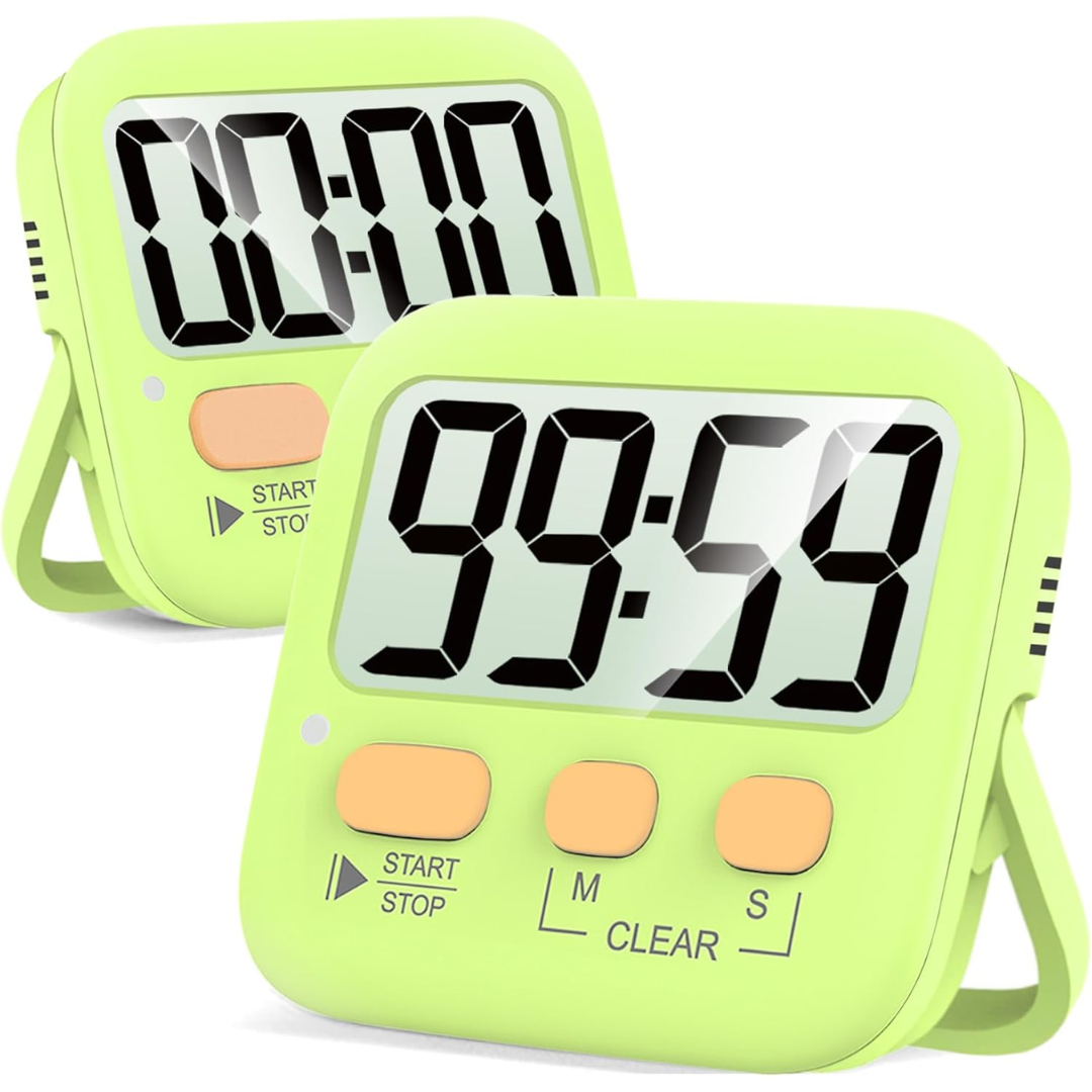 Pack de 2 Minuteries Numériques - KitchenTick
