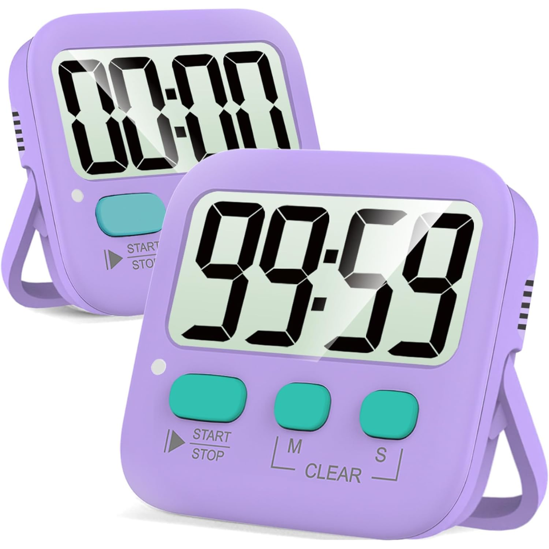 Pack de 2 Minuteries Numériques - KitchenTick