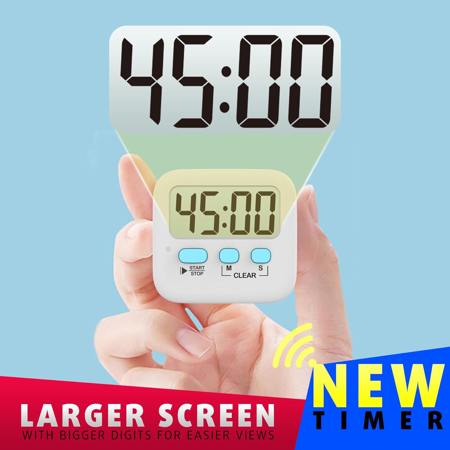 Pack de 2 Minuteries Numériques - KitchenTick
