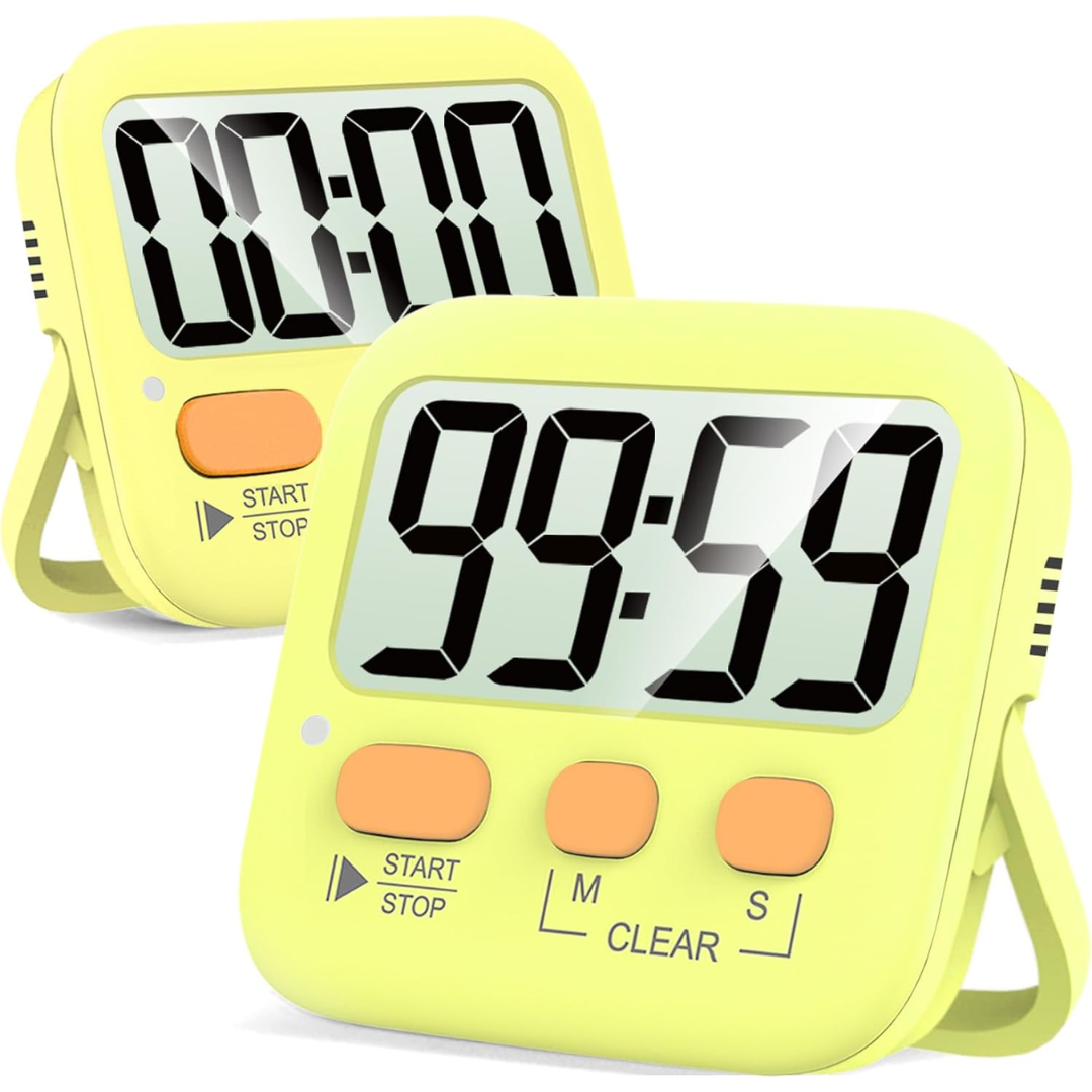 Pack de 2 Minuteries Numériques - KitchenTick