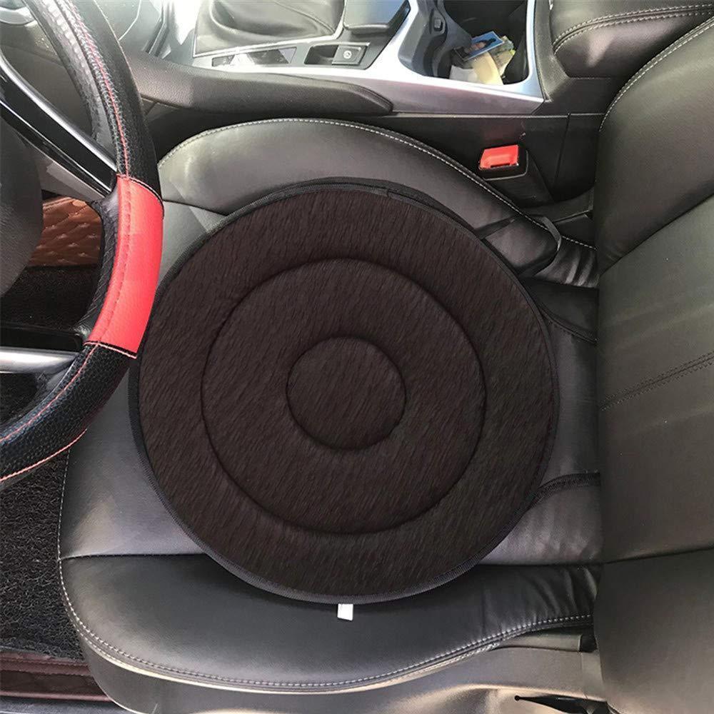Rotaseat 360° Coussin de siège pivotant | Ergonomique & Antidérapant | Pour voiture, bureau & maison | Respectueux du dos & Confortable