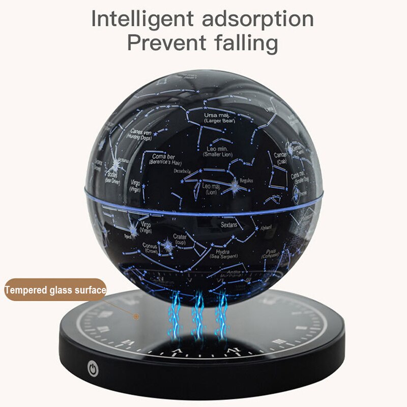 SkyOrbit™ | Lampe à constellation flottante rotative | Lévitation magnétique | Lumière d'ambiance