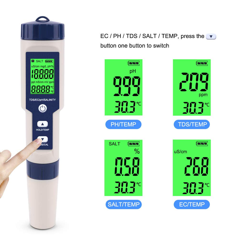 Skanto | Testeur de pH numérique à haute précision pour l'eau