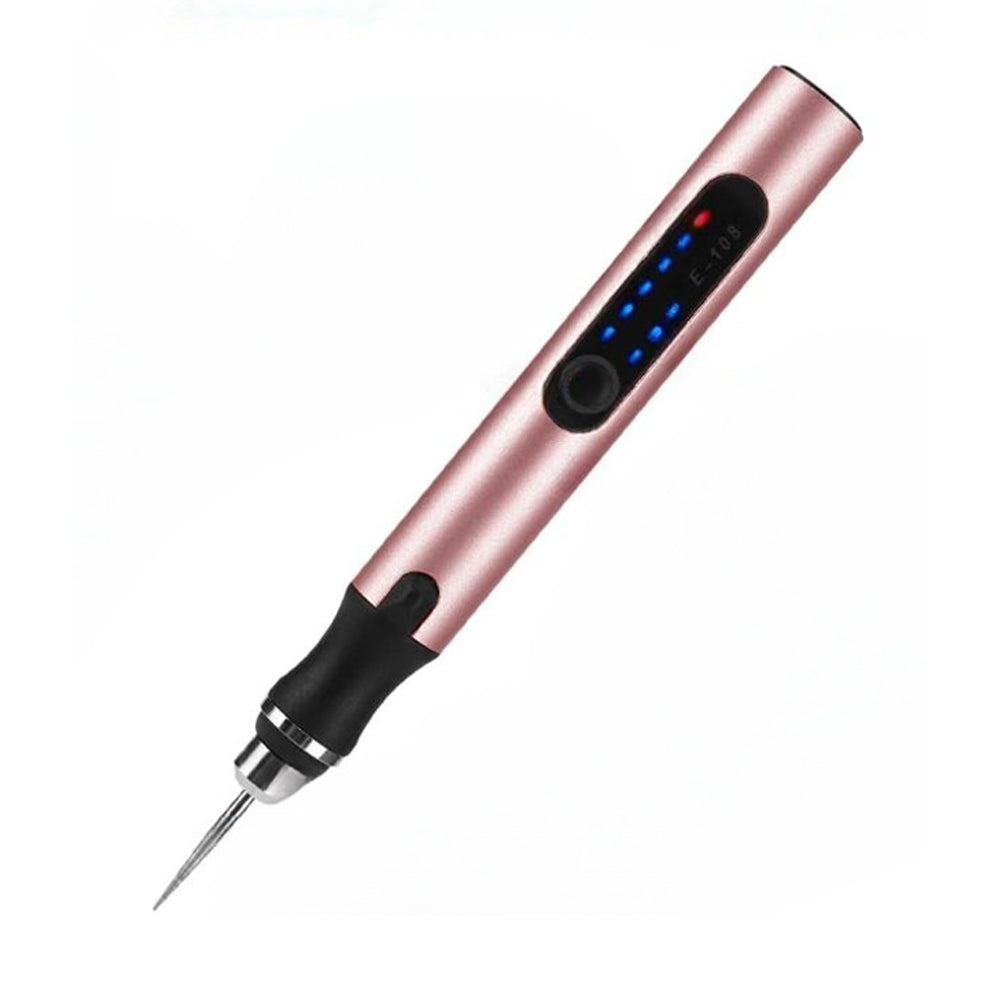 Skanto | Stylo Graveur USB Rechargeable | Précis et Silencieux | Métal, Vitesse Ajustable