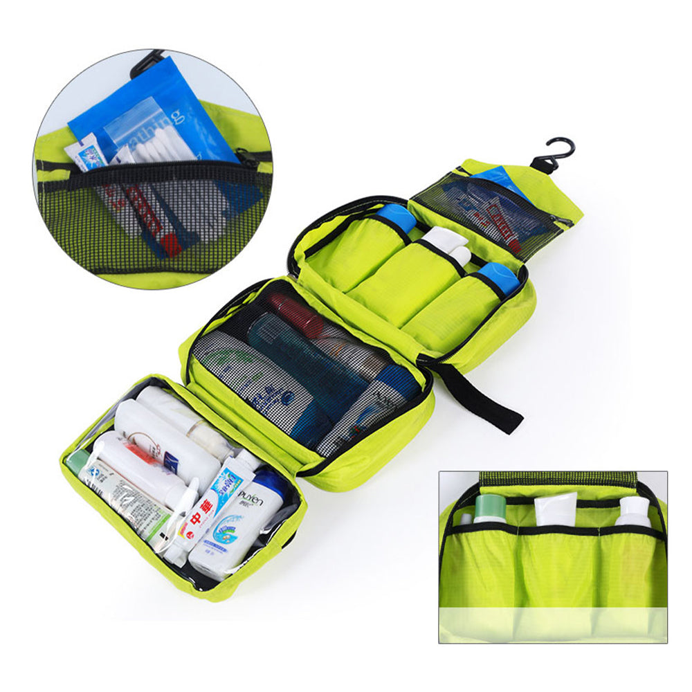 Trousse de toilette de voyage suspendue fonctionnelle et étanche