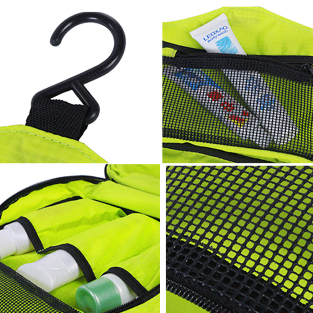 Trousse de toilette de voyage suspendue fonctionnelle et étanche
