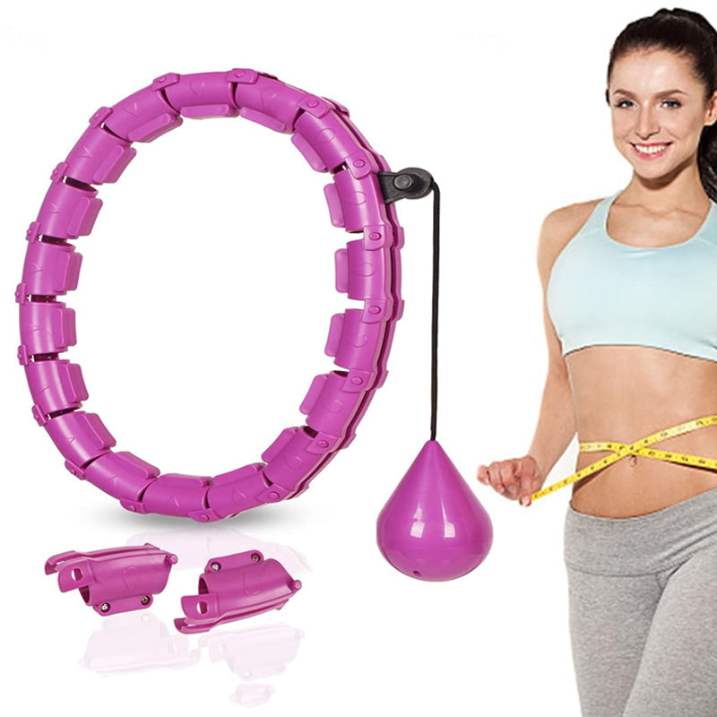 Hula-Hoop ajustable et lesté – Disponible en 2 couleurs