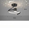 Skanto | Lampes de plafond LED avec ciel étoilé – Design moderne de suspension pour chambre d'enfant et salon