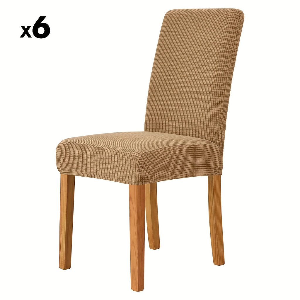 VELVORA FIT – Housses Élastiques Élégantes pour un Renouvellement Instantané des Chaises