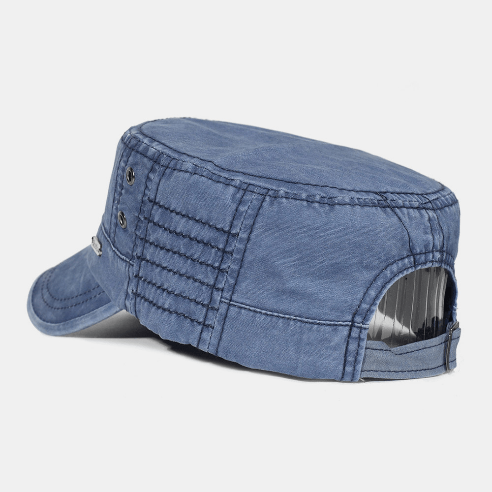 Skanto | Chapeau pour homme ajustable en coton avec design militaire