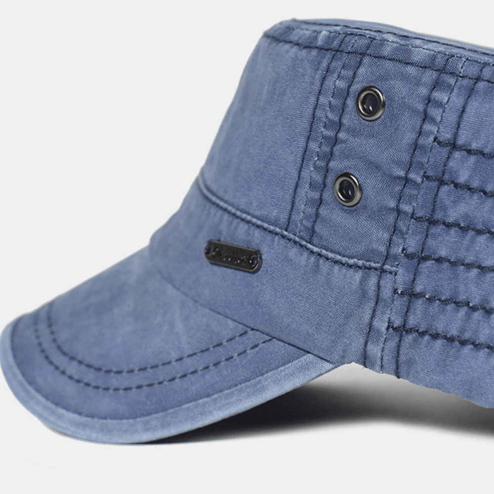 Skanto | Chapeau pour homme ajustable en coton avec design militaire
