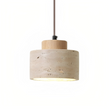 Suspension en travertin