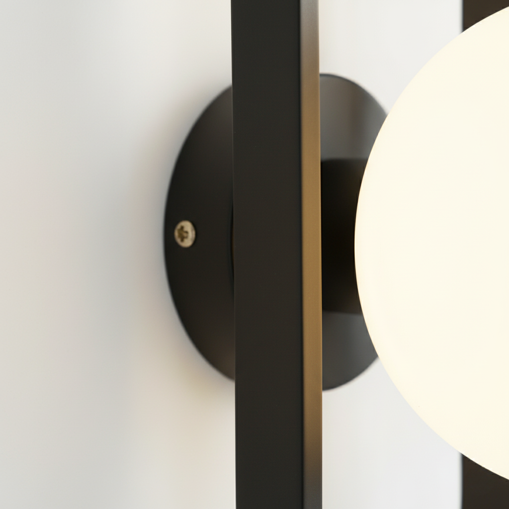 Applique Murale en Verre Élégante - Lumière Murale Moderne pour une Atmosphère Intérieure Conviviale
