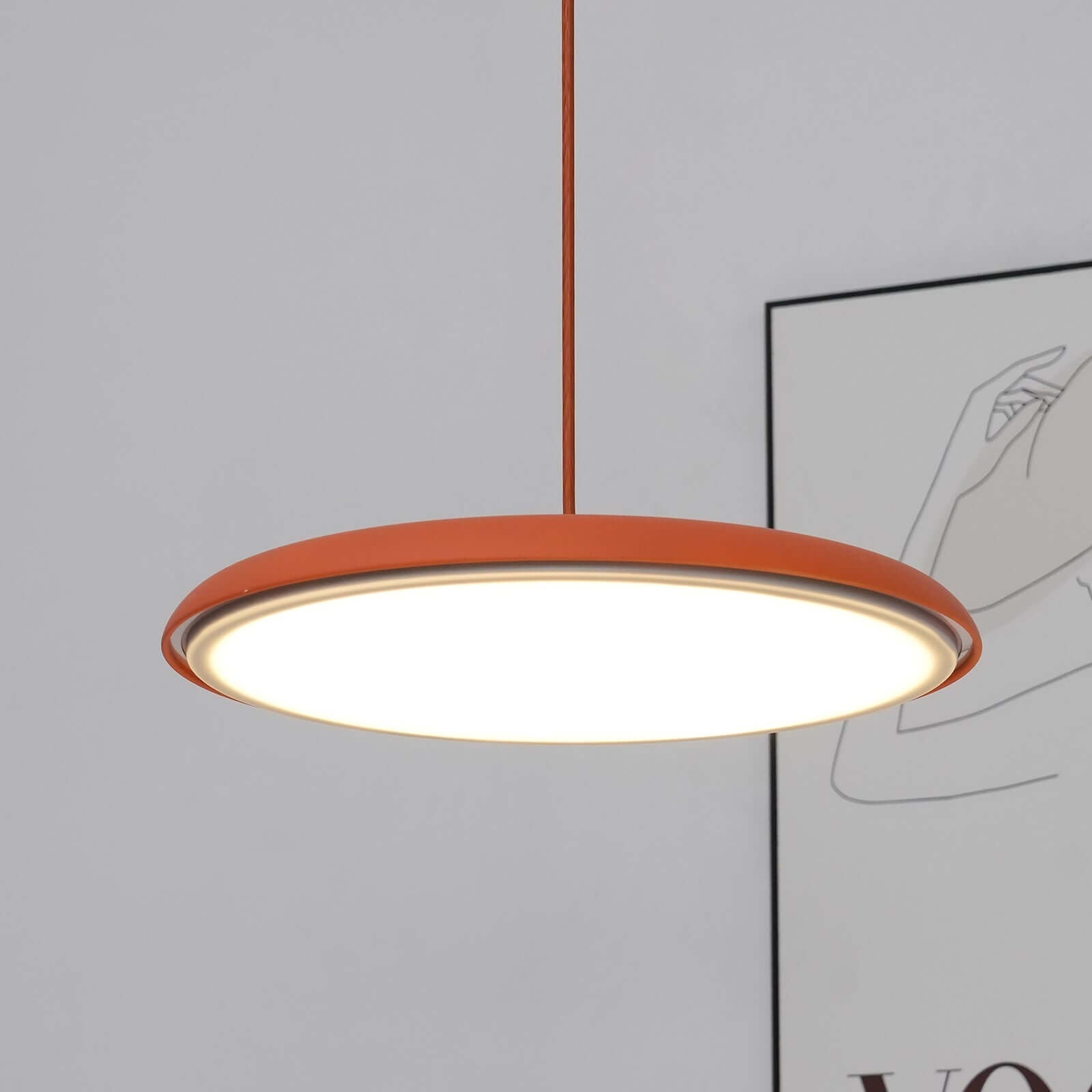 Suspension au Design Simple pour Intérieurs Modernes