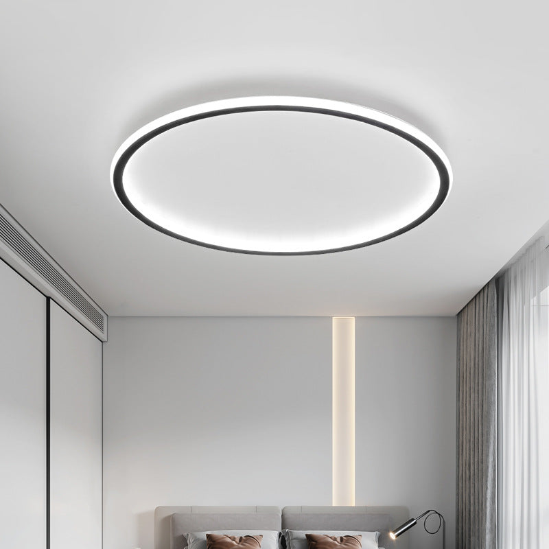 Lampe de plafond LED ronde scandinave minimaliste