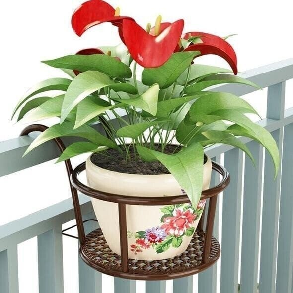 Support de fleurs suspendu