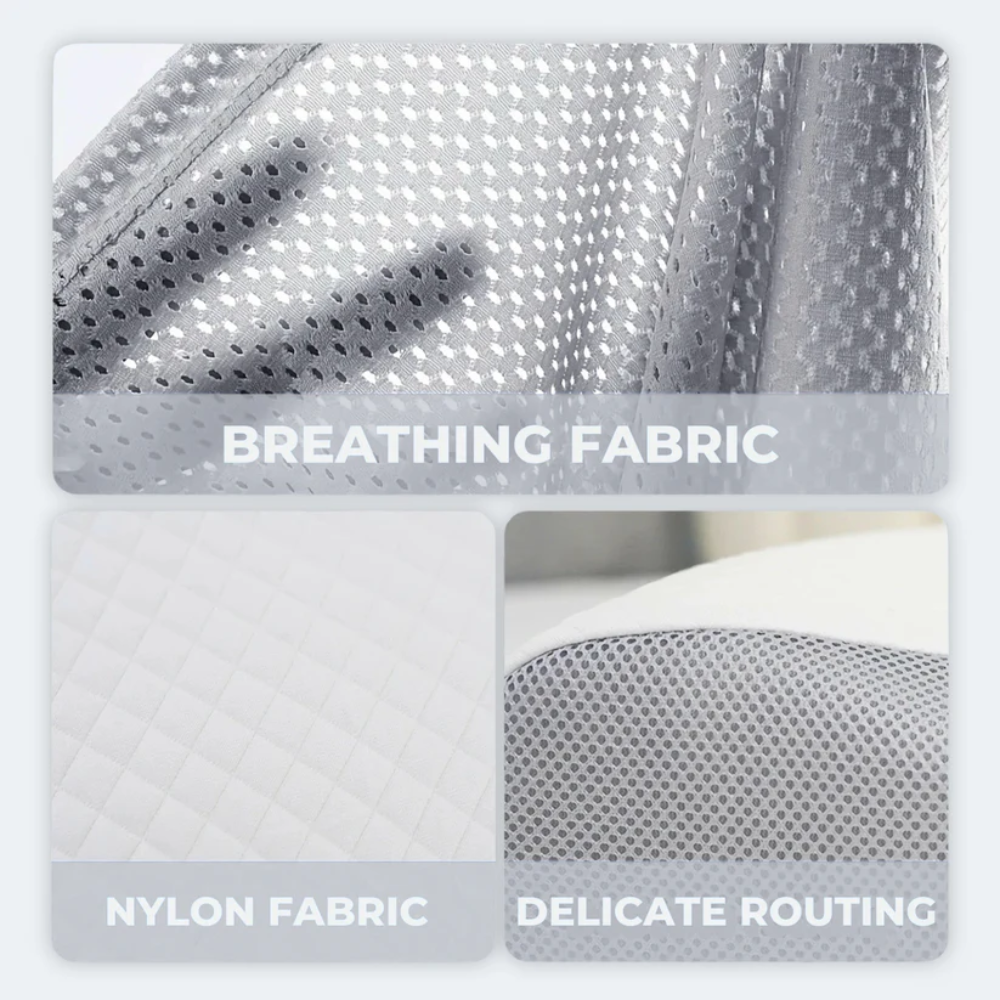 Coussin Anti-Ronflement | Support Ergonomique pour le Cou et la Tête | Blanc