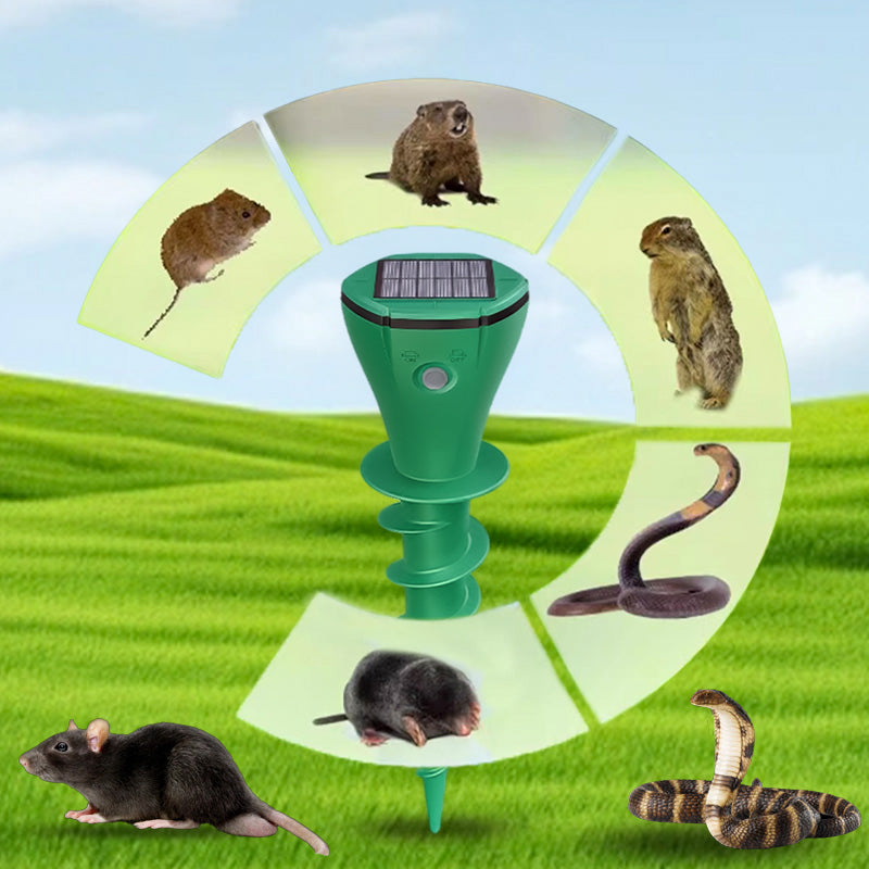 TERRASHIELD – Protecteur de jardin alimenté par énergie solaire pour l'entretien de la pelouse
