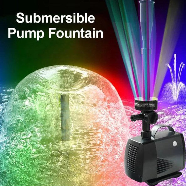 HydroFlow™ | Pompe de fontaine multifonction durable avec débit réglable