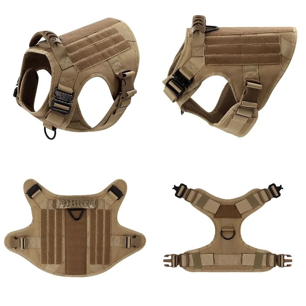 TACTICALK9 – Harnais pour chien robuste pour un contrôle et un confort maximum