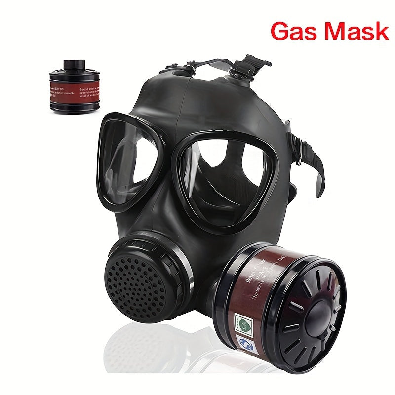 Masque à gaz facial tactique Guardian - Protection ultime contre les dangers chimiques