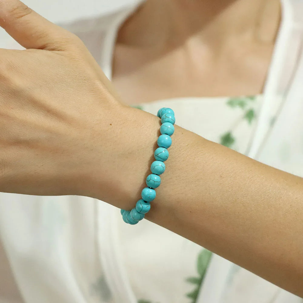 Bracelet Énergétique de Guérison en Cristaux Naturels - Aria